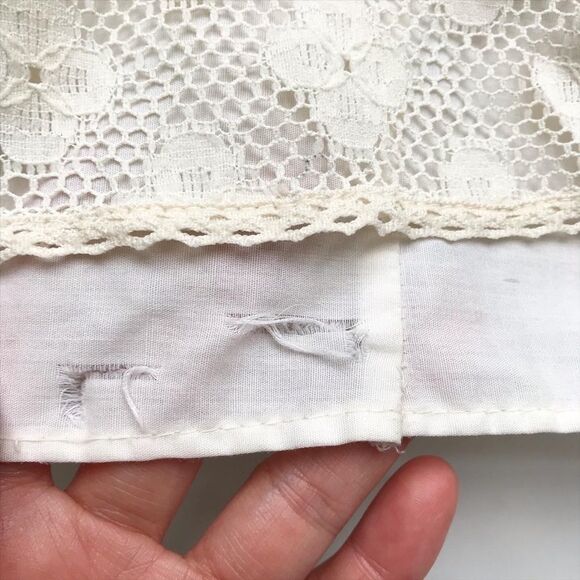 Vintage Cinderella Frock floral lace maxi dress GUC 2T - Picture 8 of 9